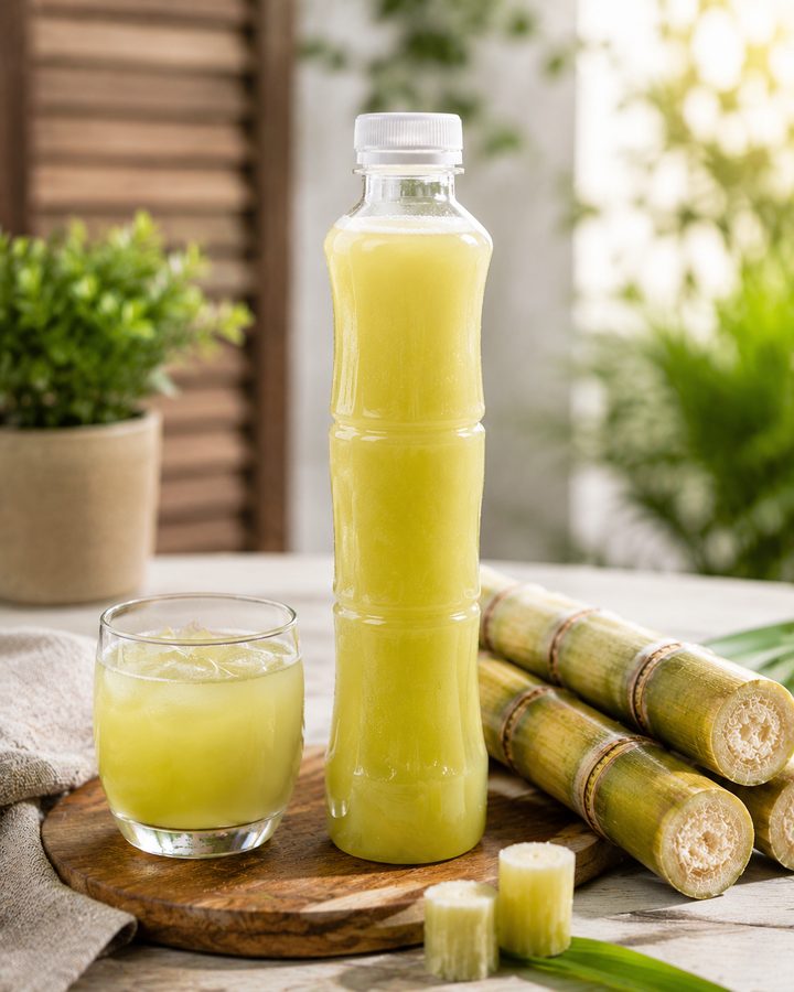 Sugarcane Juice PET Bottles — juice PET bottle from Chennai Packs