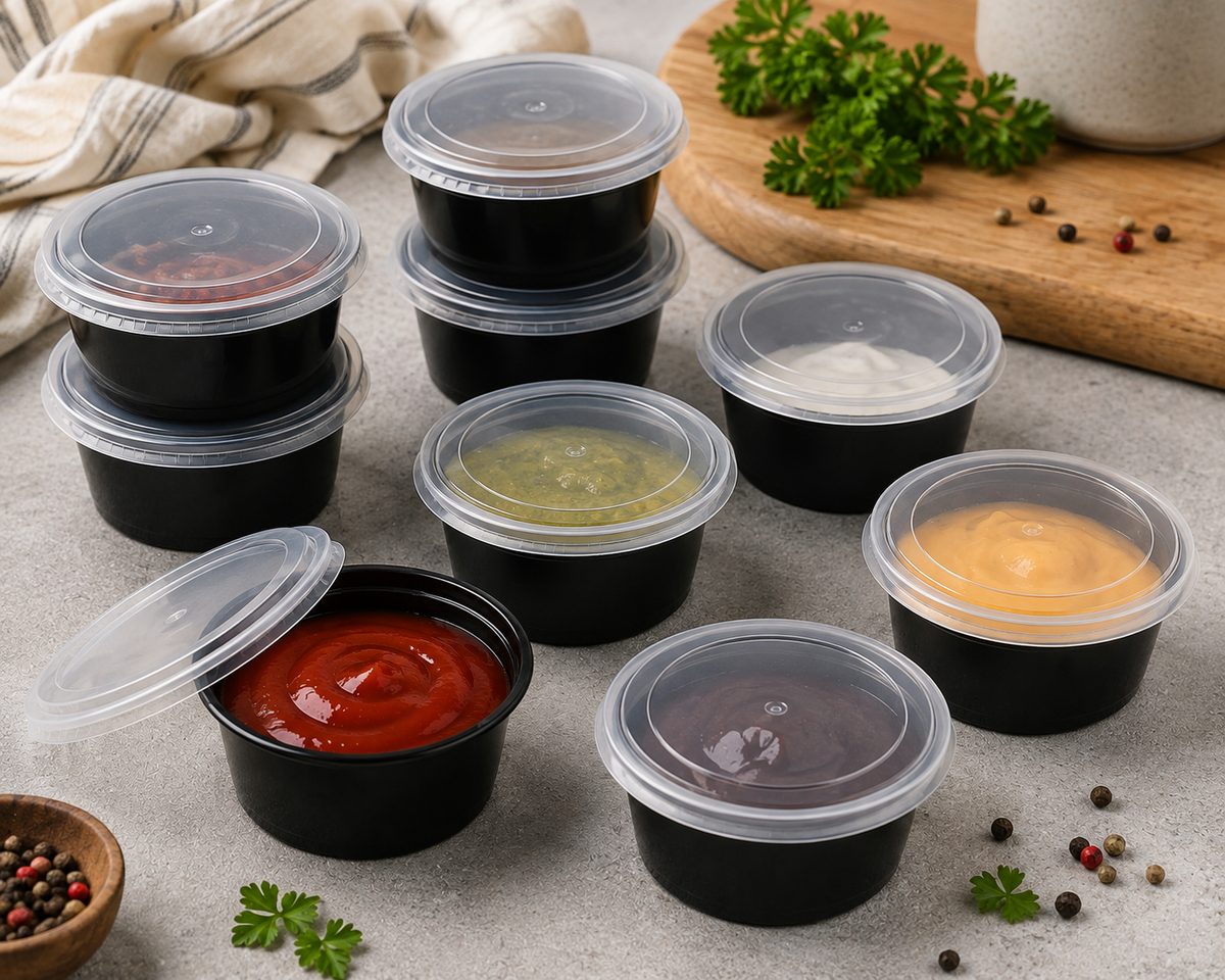 100 ML or 120 ML Containers — disposable PP food container from Chennai Packs