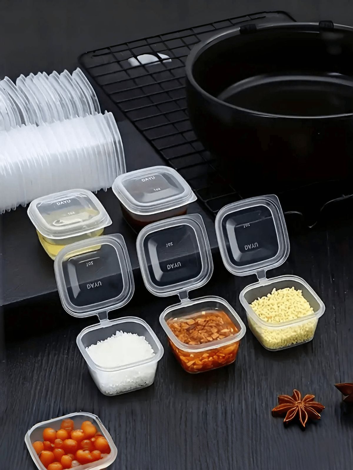 25 ML or 50 ML Containers — disposable PP food container from Chennai Packs