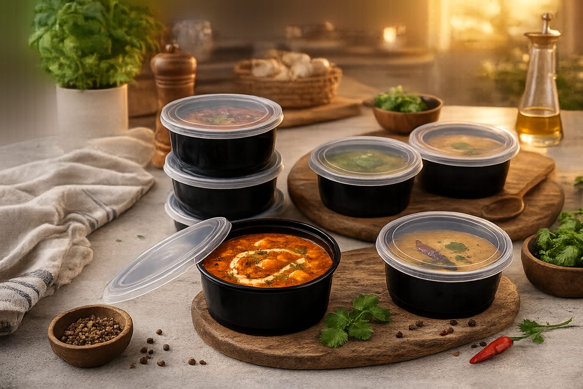 250 ML Containers — disposable PP food container from Chennai Packs